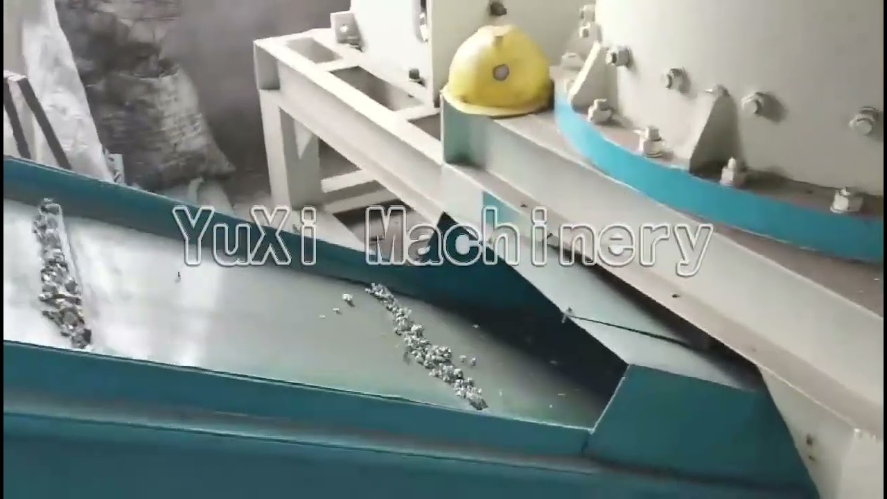 Vertical shaft crusher scrap metal crusher
