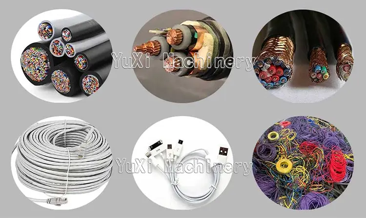 copper wire recycling line application range