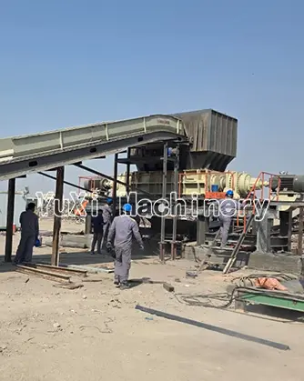 Scrap Metal Recycling Line in India