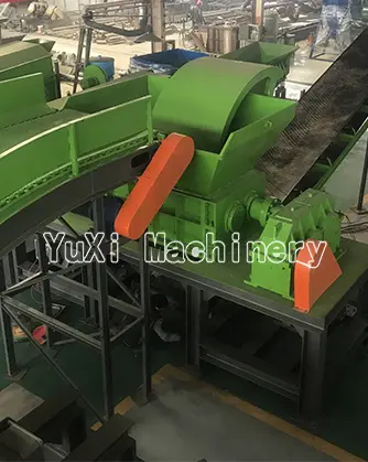 Waste Refrigerator Recycling Line in Spanish