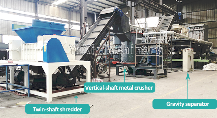 Radiator Shredding & Separating System