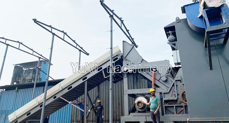 Scrap Metal Recycling Line in India