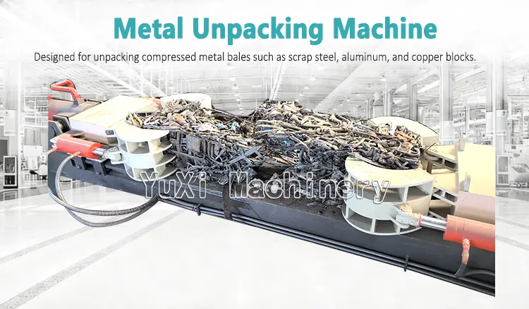 Metal Unpacking Machine