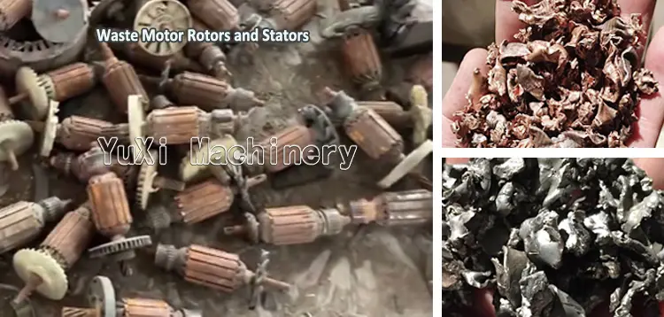 Rotor Recycling Machine Application Scope