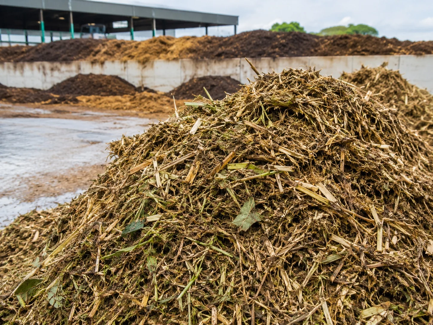 Compost raw material