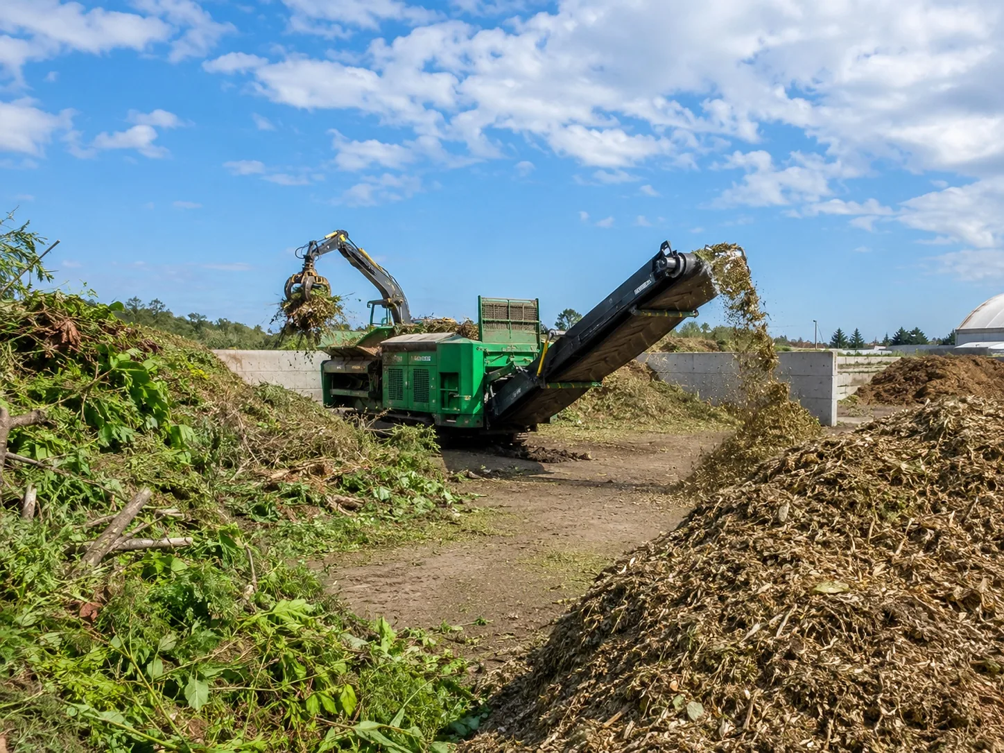Garden waste recycling project