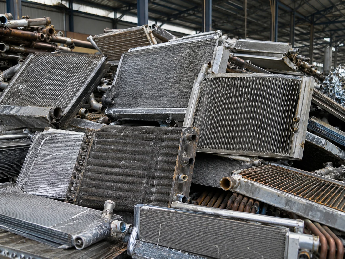 Heat exchanger scrap