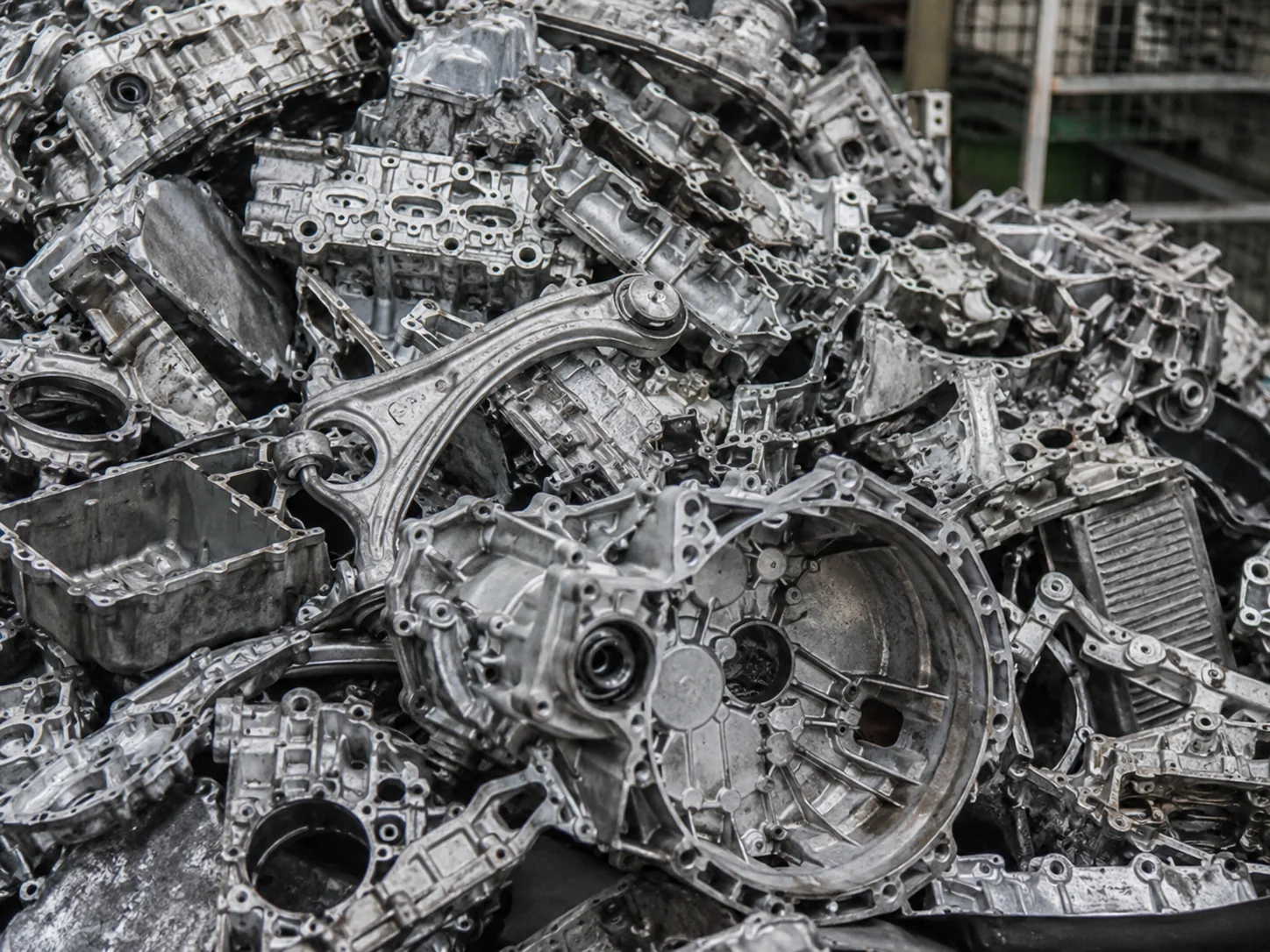 Automotive aluminum parts recycling